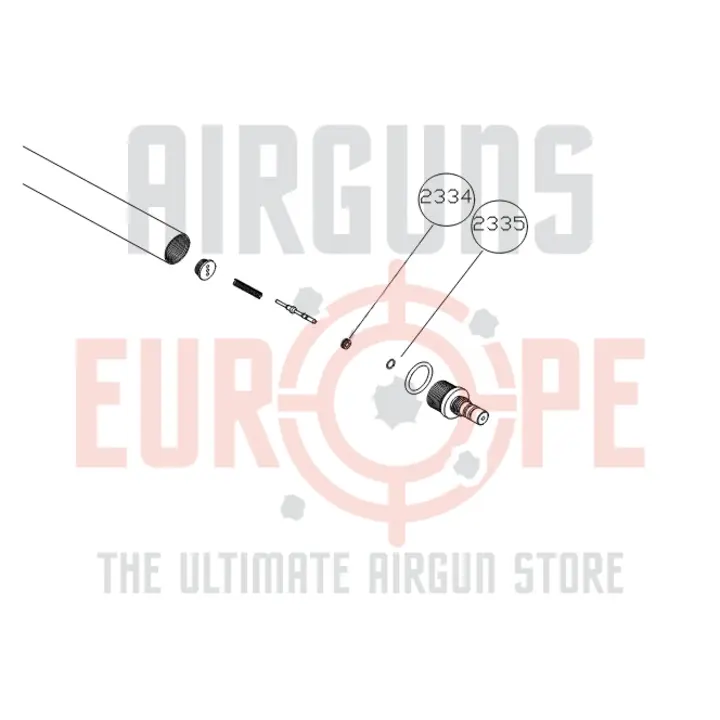 Hatsan 2334 + 2335 | Valve seat BT65