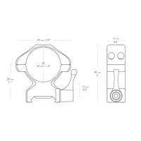 Hawke Precision Steel Mounts QD