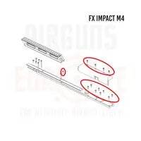 FX Airguns FX 12610 Socket head cap screw M3x8