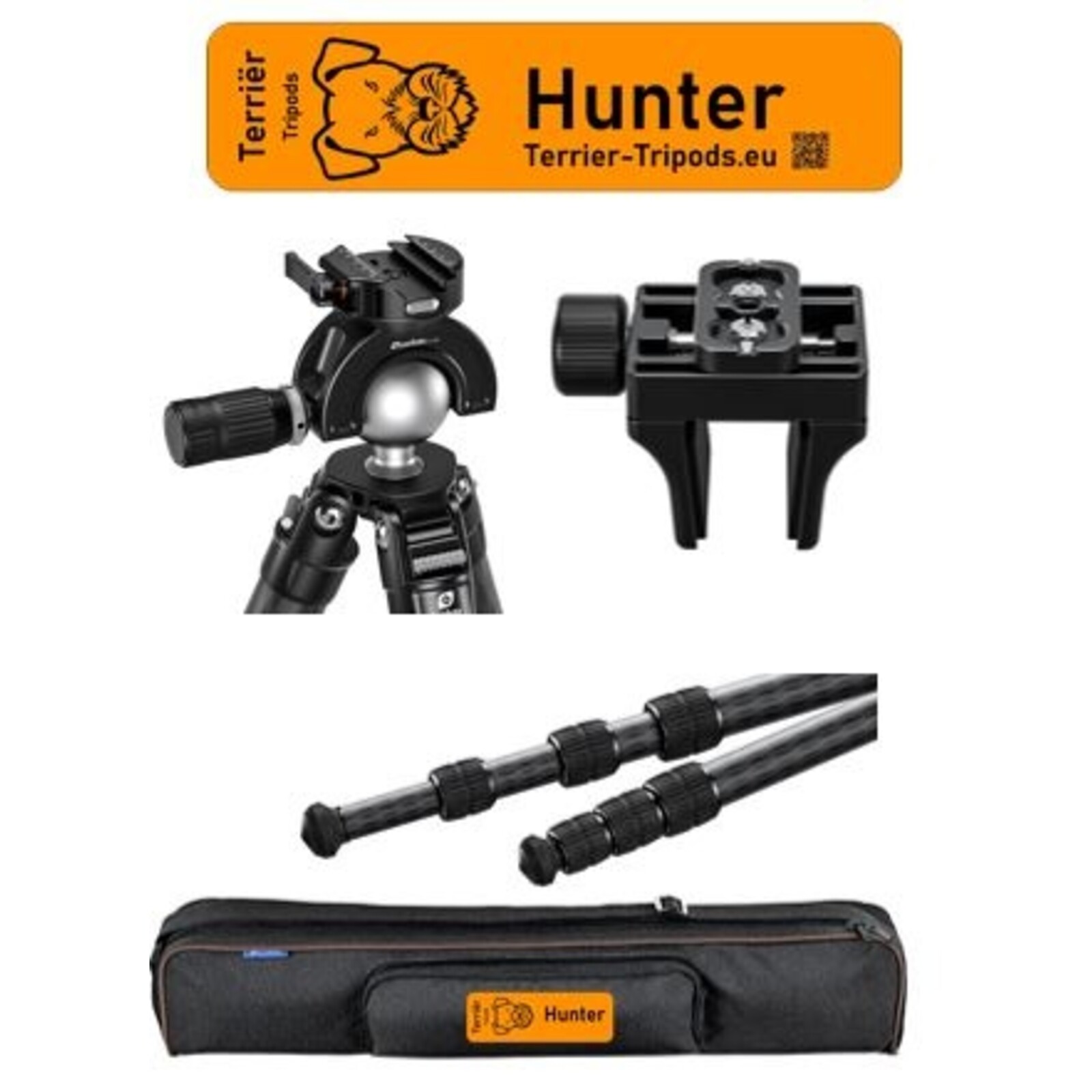 Terriër-Tripods Terriër-tripods Hunter Carbon Fiber