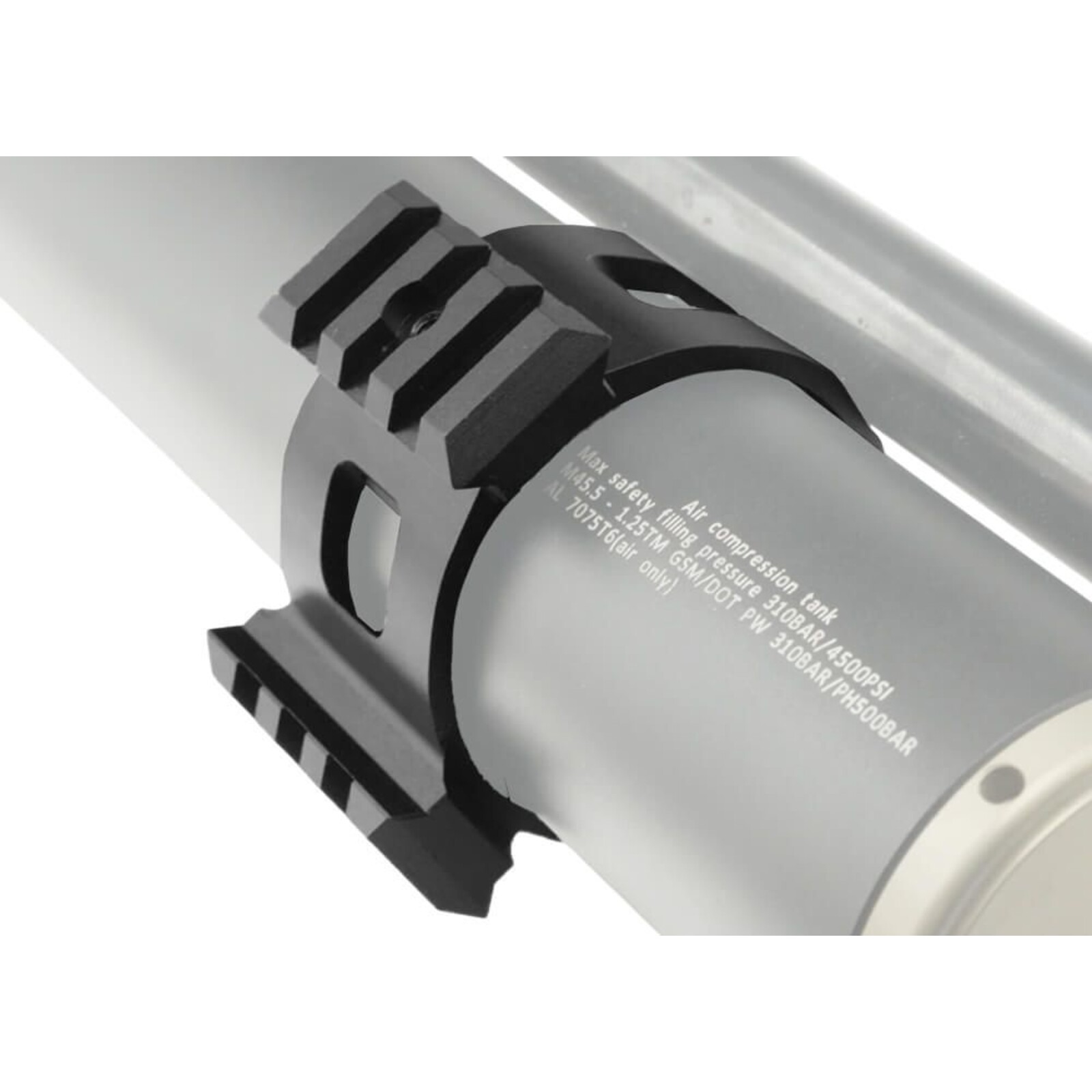 Saber Tactical Bottle O-Clamp | Weaver/Picatinny | 52mm Ø