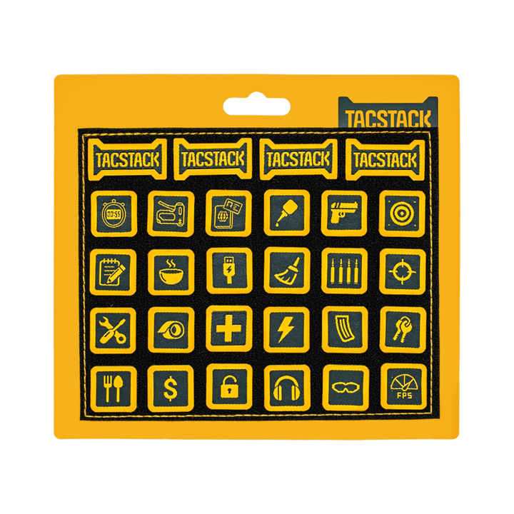 Tacstack organizing Patches Shooting