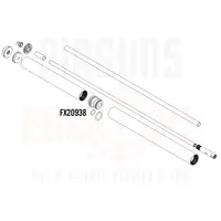 FX Airguns FX 20938 Valvetube End Plenum Dynamic + o-rings