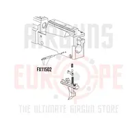 FX Airguns FX11502 Cylindrical pin 2h6x20