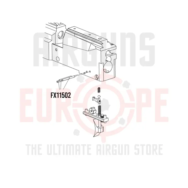 FX11502 Cylindrical pin 2h6x20