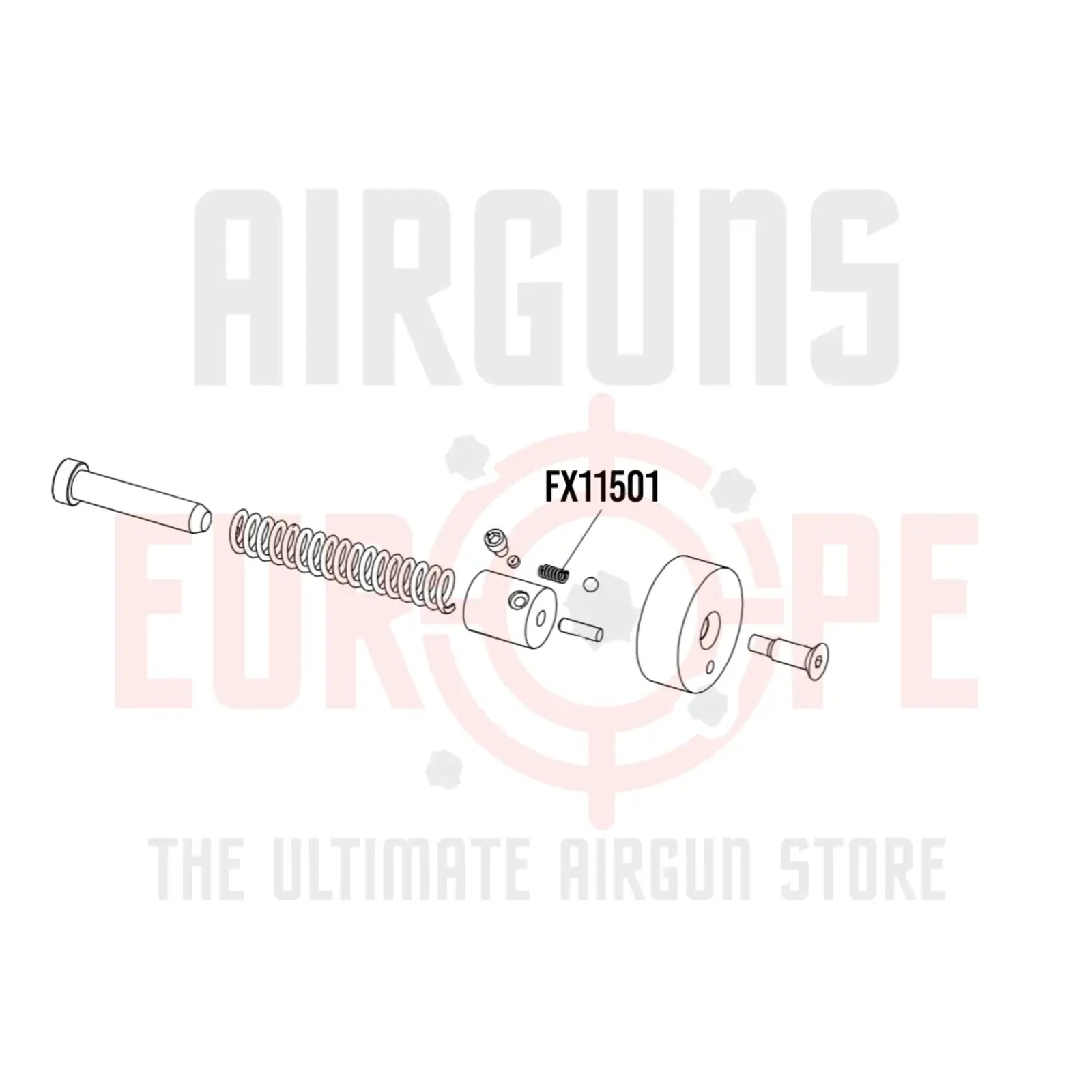 FX Airguns FX11501 Spring 0,5x2,5x6,1