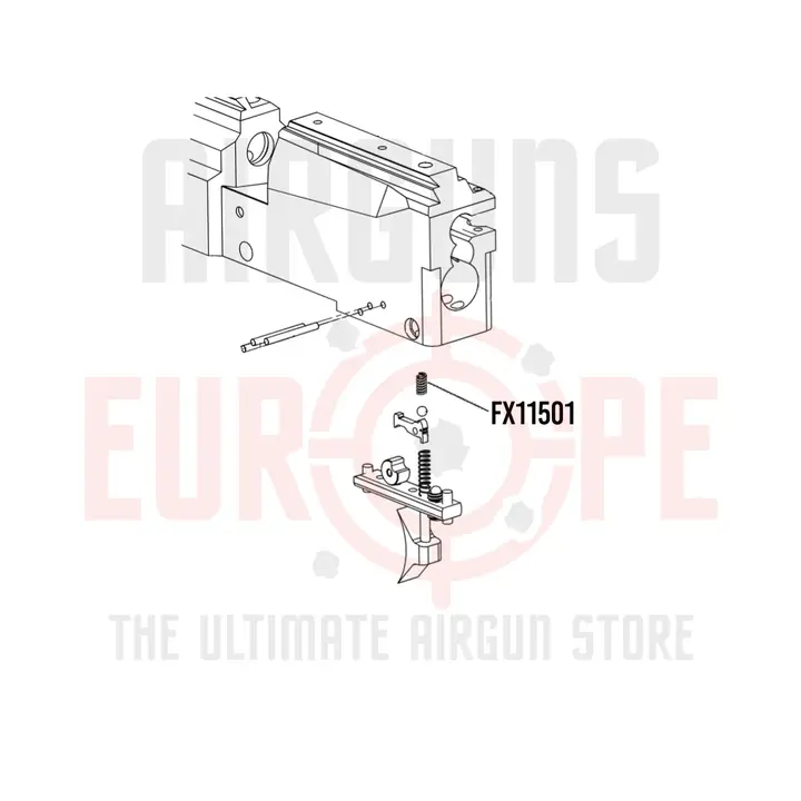 FX11501 Spring 0,5x2,5x6,1