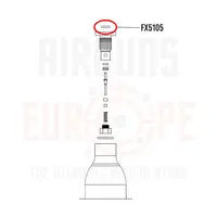 FX Airguns FX5105 FX Bottle connector seal