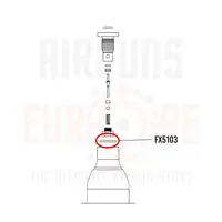 FX Airguns FX5103 FX Bottle internal seal