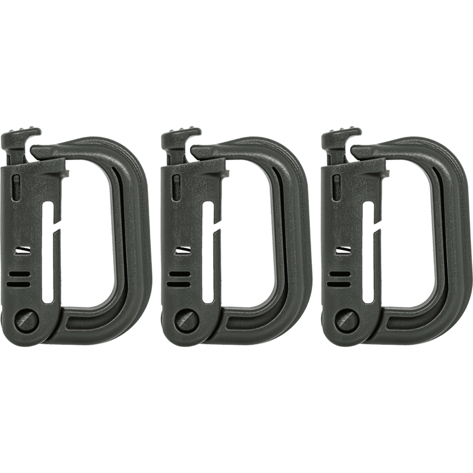 TacStack MOLLE D-Ring Grimlock | 3-pack