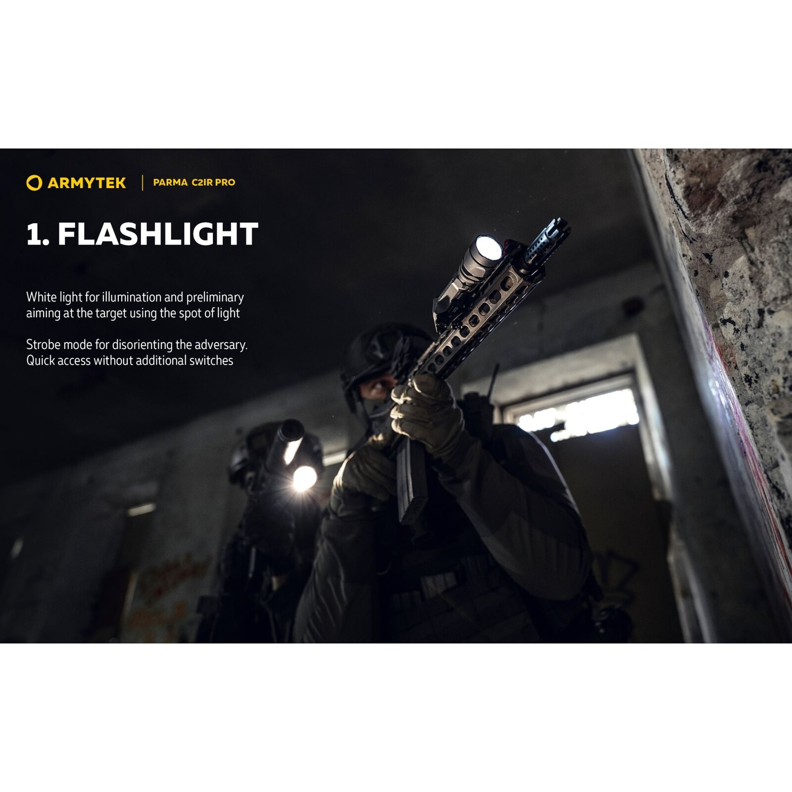 Armytek Armytek Parma C2IR Pro | White light + 940 IR