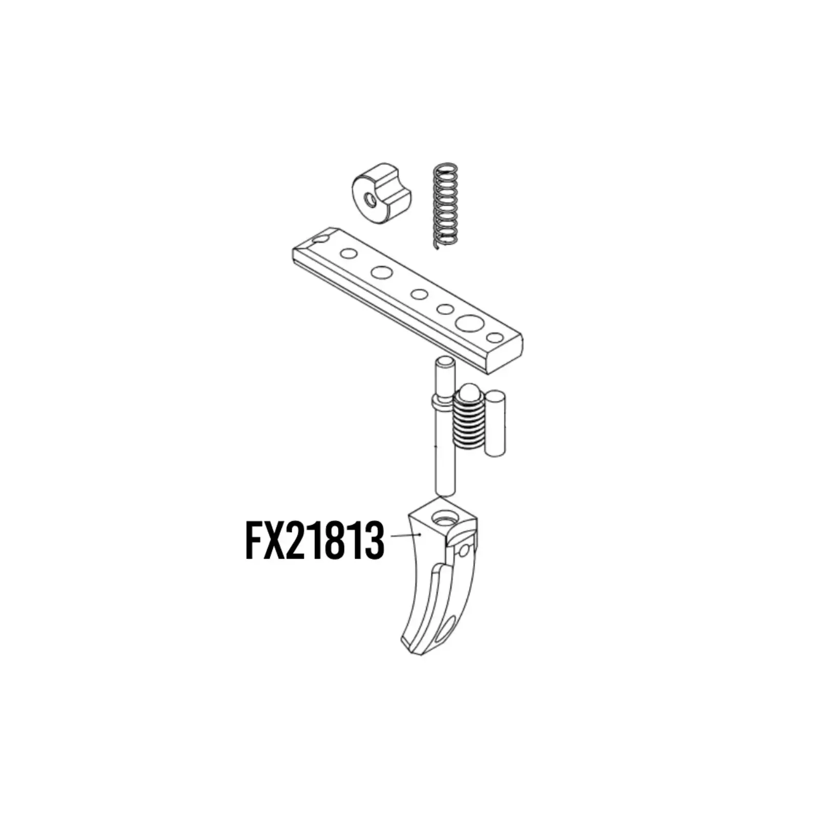 FX Airguns FX21813 FX Airguns Trigger blade AR