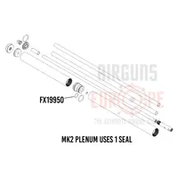 FX Airguns FX19950 FX Dynamic plenum end internal seal