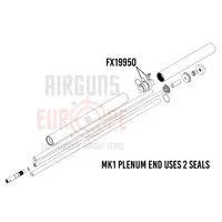 FX Airguns FX19950 FX Dynamic plenum end internal seal