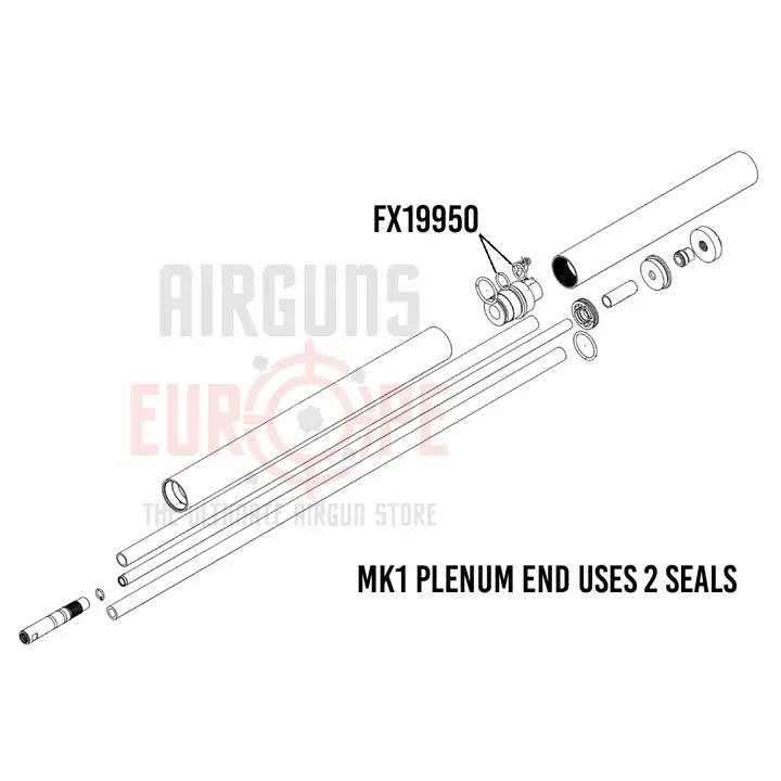 FX19950 FX Dynamic plenum end int. seal