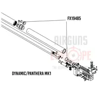 FX Airguns FX19485 Plenum tube seal