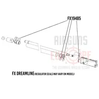 FX Airguns FX19485 Plenum tube seal