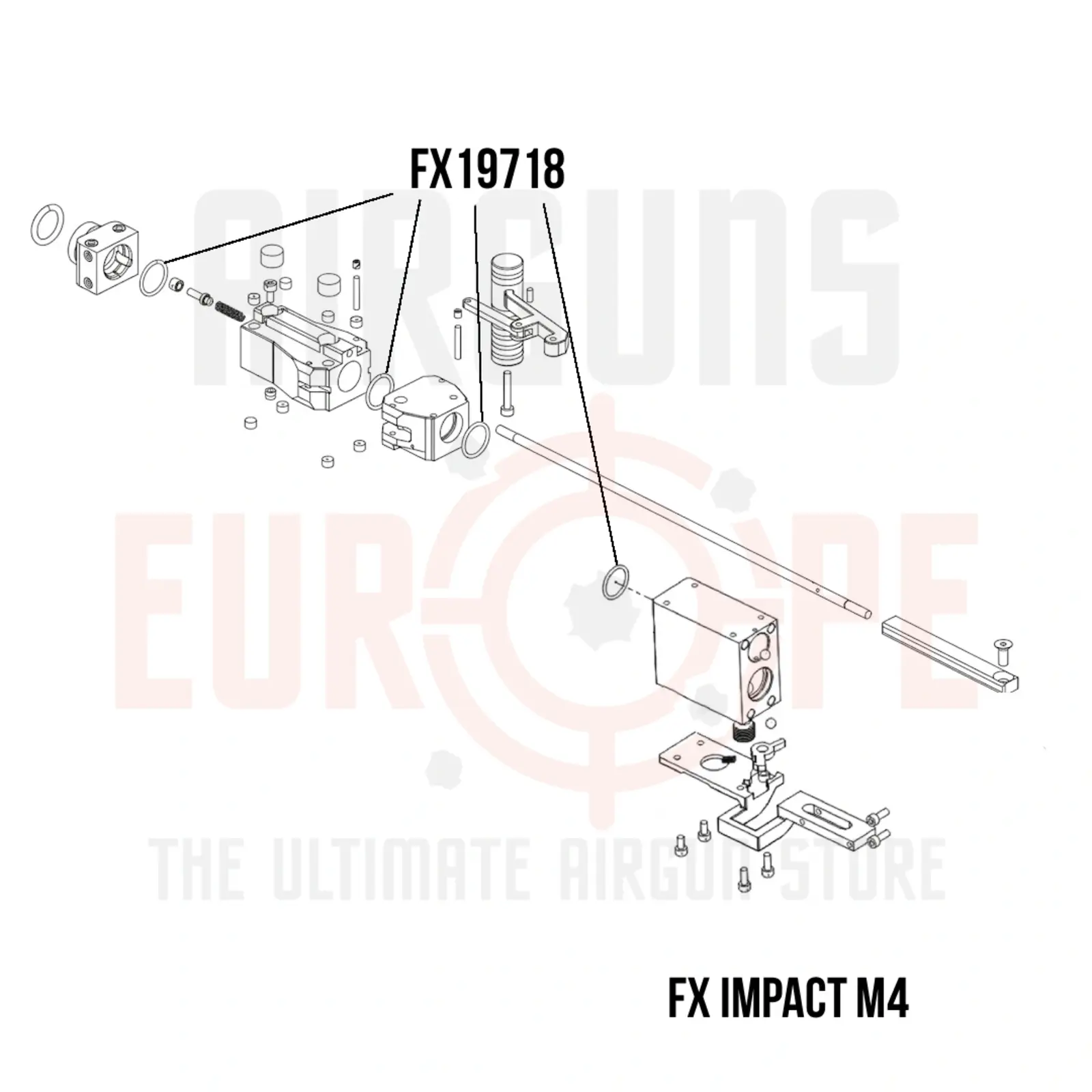 FX Airguns FX19718 FX Impact Barrel Centering-ring