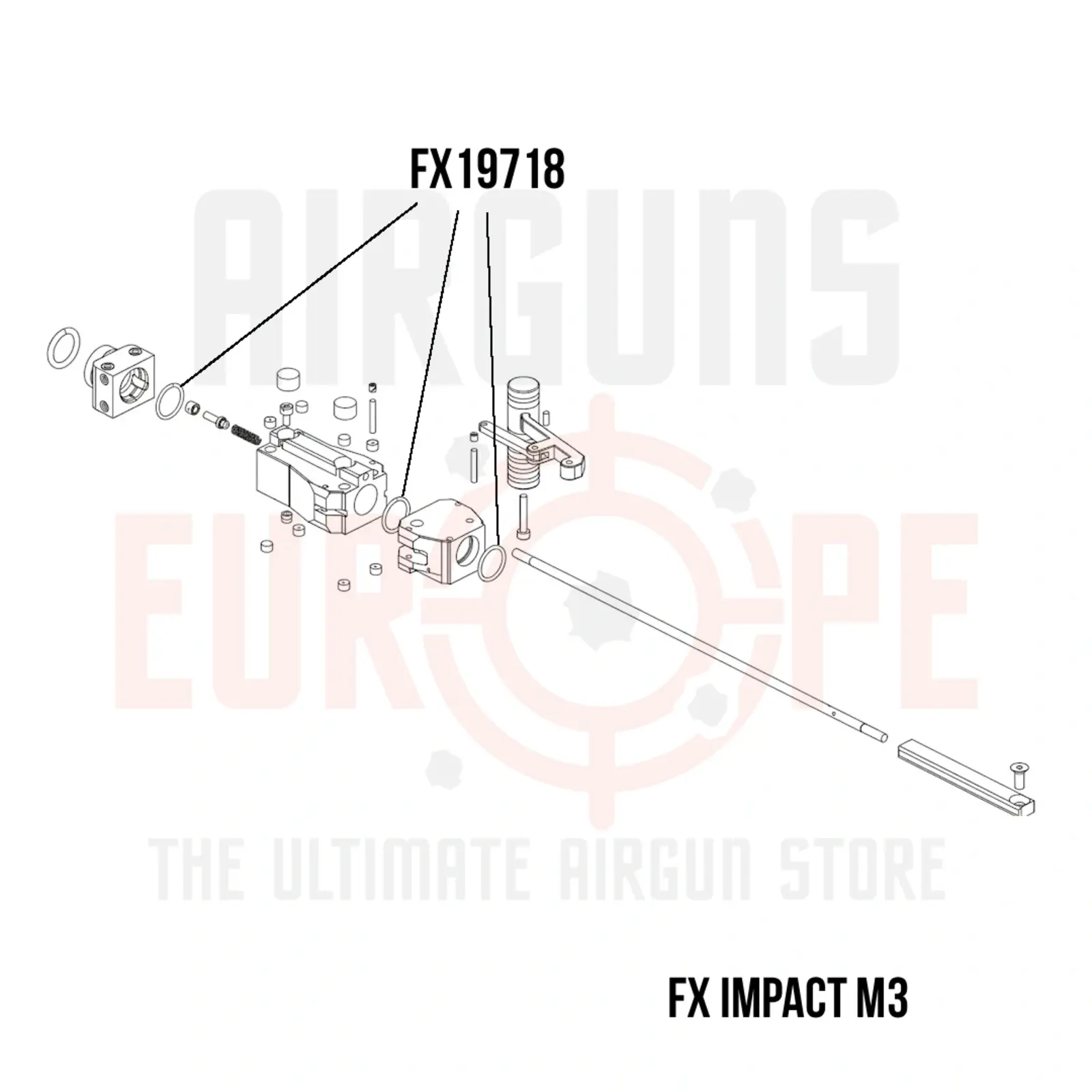 FX Airguns FX19718 FX Impact Barrel Centering-ring