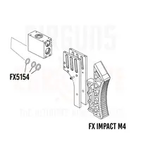 FX Airguns FX5154 Valve house ext. seal o-ring