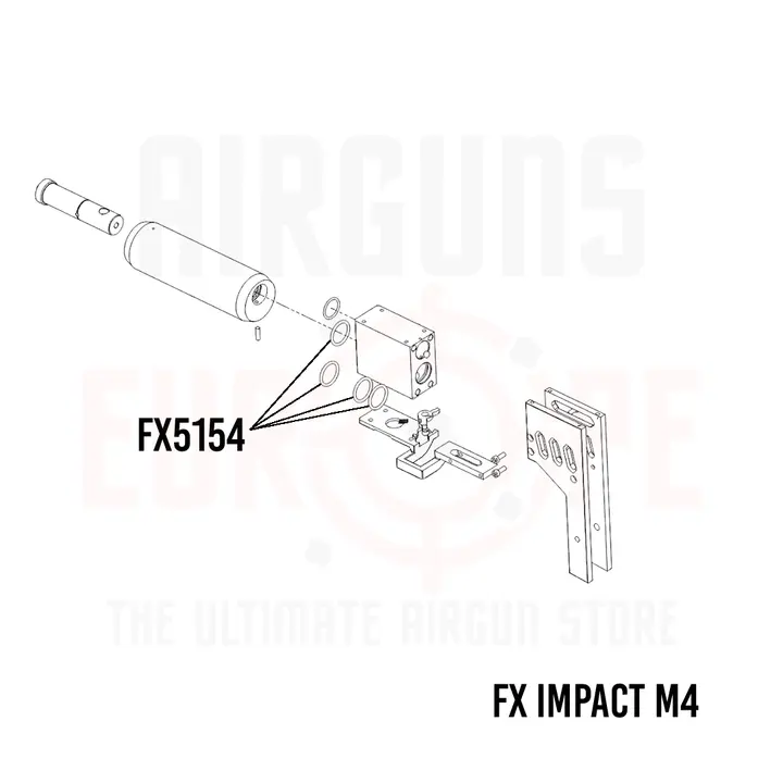 FX5154 Valve house ext. seal o-ring
