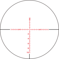 KECK Optics Rifle scope KECK Precision HD | 2-16x50| FFP IR