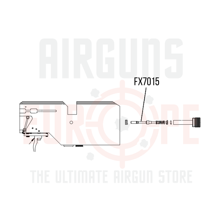 FX7015 Valve pin SHP V7 complete