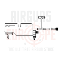 FX Airguns FX7019 Valve pin SHP v7 Complete