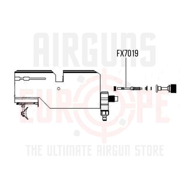FX7019 Valve pin SHP v7 Complete