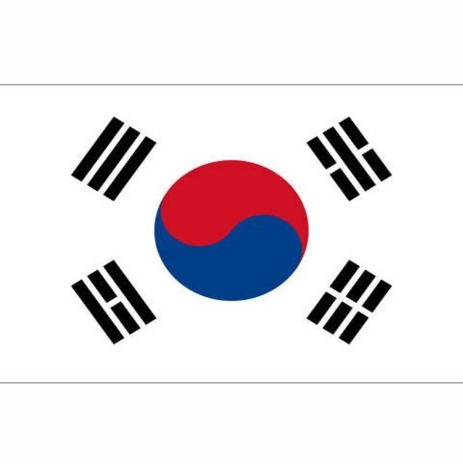 Fosco Industries Vlag Zuid Korea