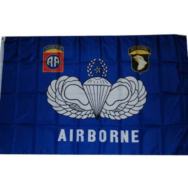 Vlag Airborne Blauw