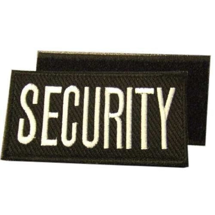 Security Embleem Stof Klittenband