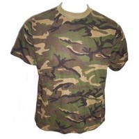 T-shirt Woodland Camouflage