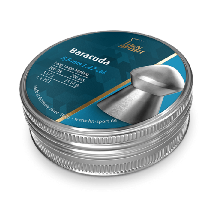 H&N Baracuda Kogeltjes 5,5mm | 21.14gr