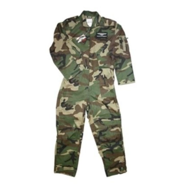 Piloten Overall Woodland Camouflage