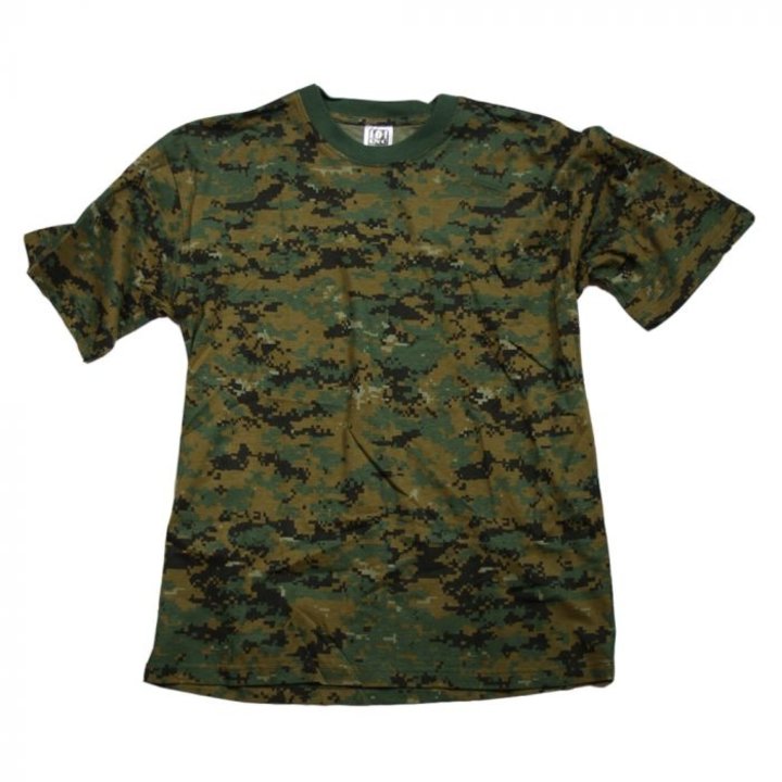 101inc T-shirt Recon Digital Woodland Camo