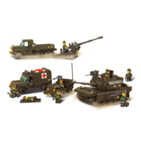 Sluban Sluban Set van 4 Voertuigen