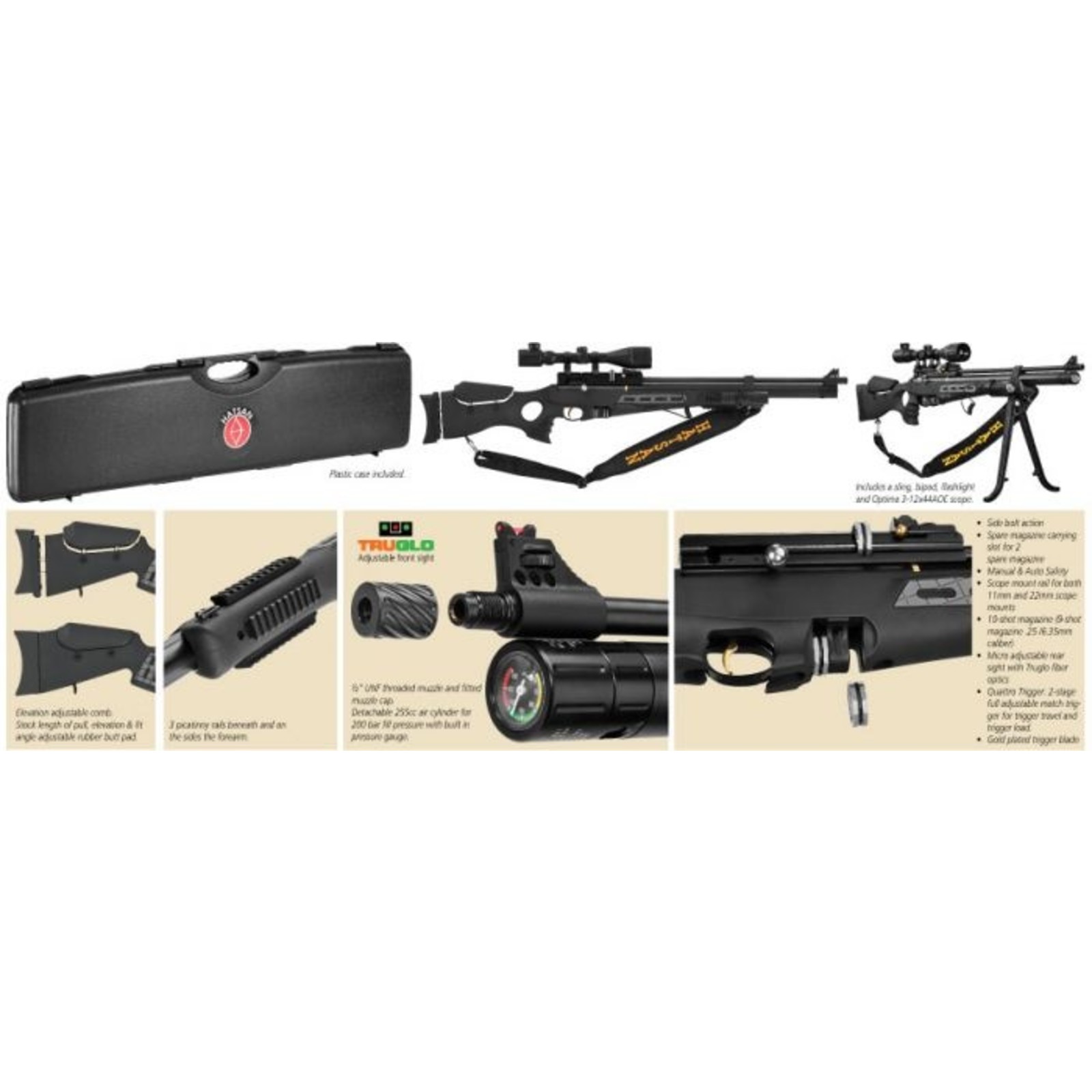 Hatsan BT65 SB Elite PCP 6,35mm