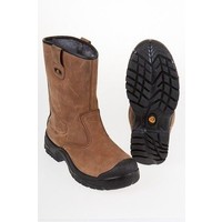 Km Veiligheidslaarzen S3 Gevoerd (Bruin)