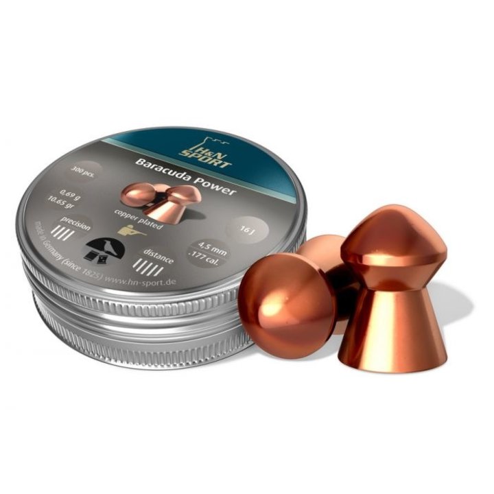 H&N Baracuda Power 4,5mm kogeltjes