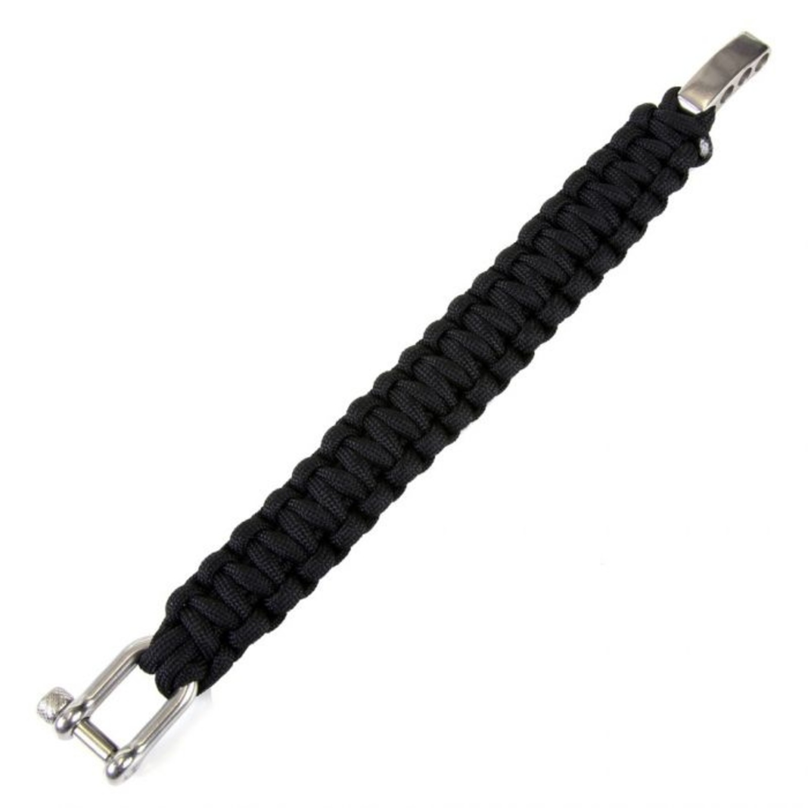 101 Inc PARACORD Armband 9 INCH Zwart