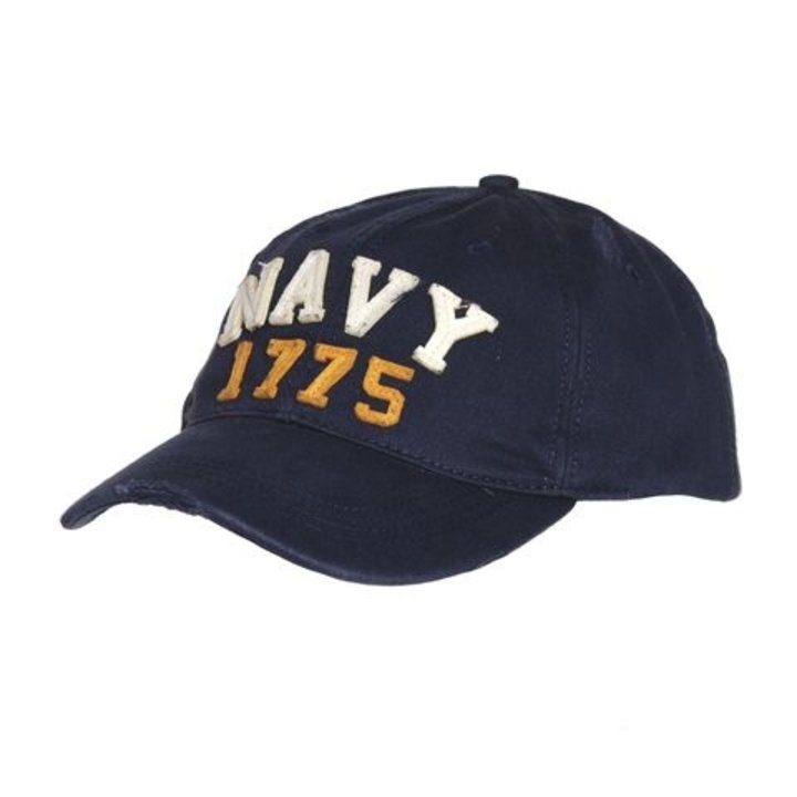 BASEBALL CAP STONE WASHED NAVY 1775