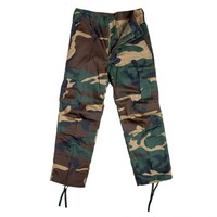 Fostex KINDER Combat broek Woodland