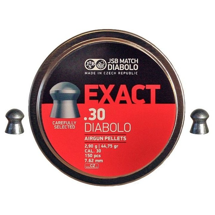 JSB Exact 7,62mm (.30cal)  44,75 grains | 150