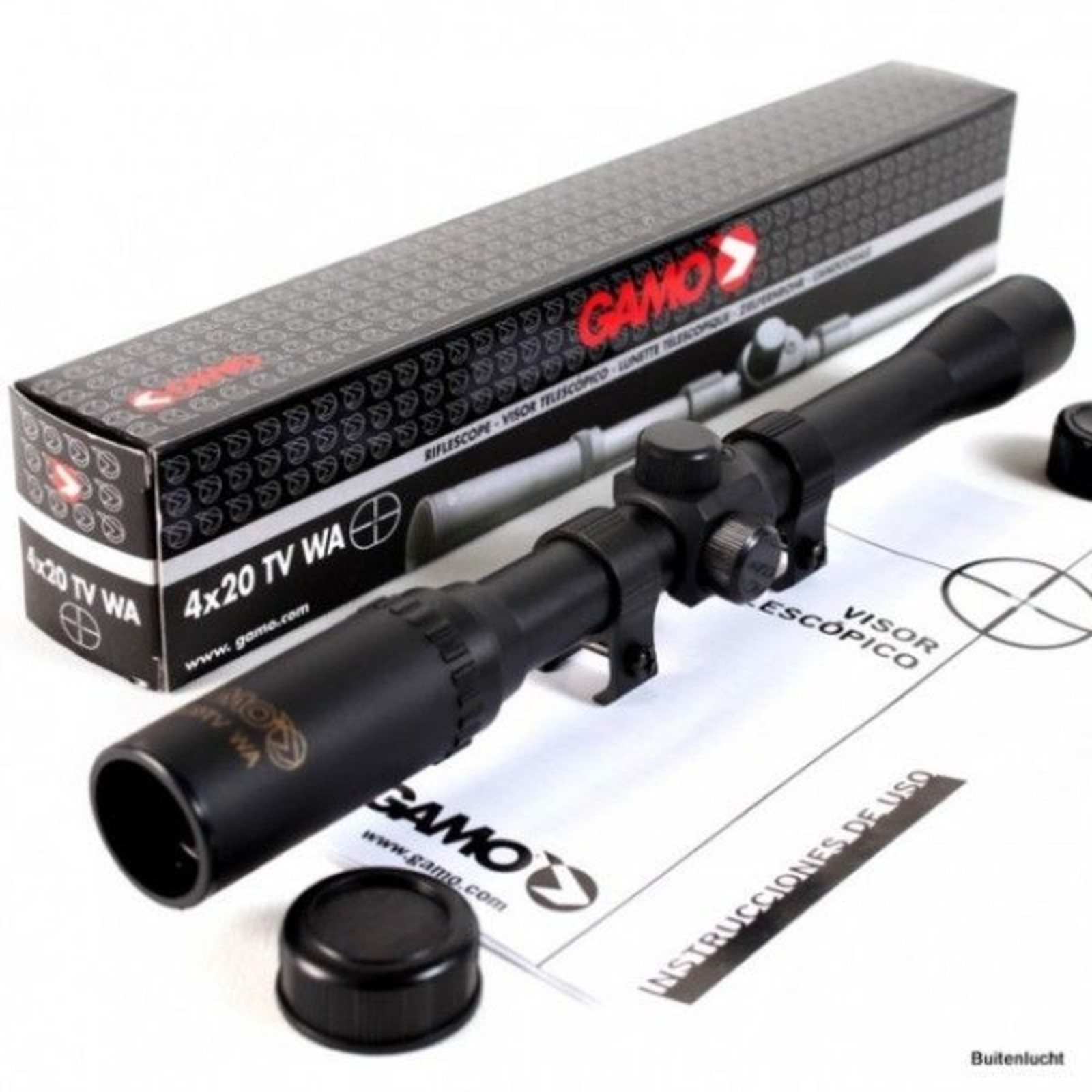Gamo Delta 4,5mm Luchtbuks Set