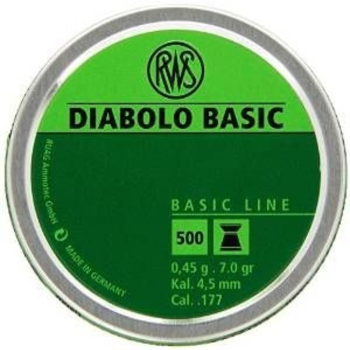 RWS Diabolo Basic Line 4,5mm