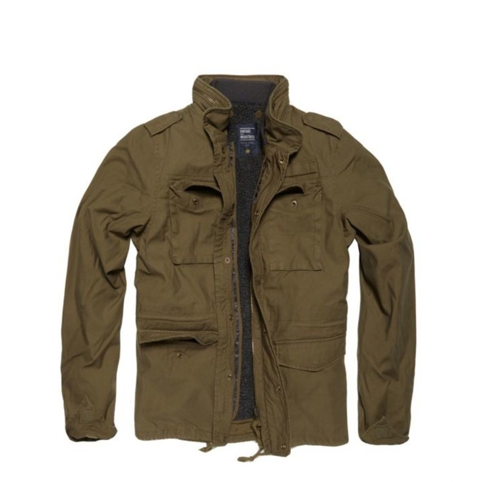 Vintage-Industries Vintage Industries Ground Parka Olive