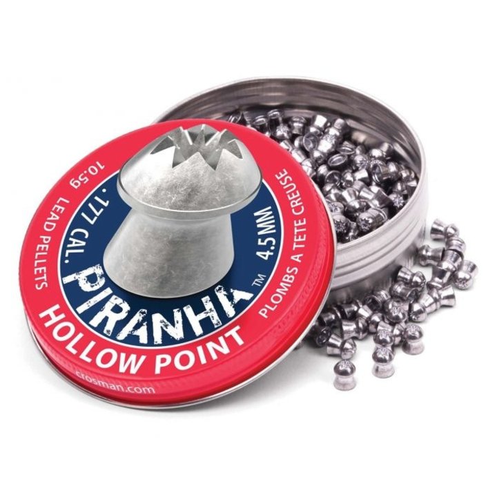 Crosman Piranha Hollow Point 4.5mm