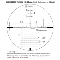 Vortex Diamondback Tactical 6-24x50 EBR-2C MRAD FFP