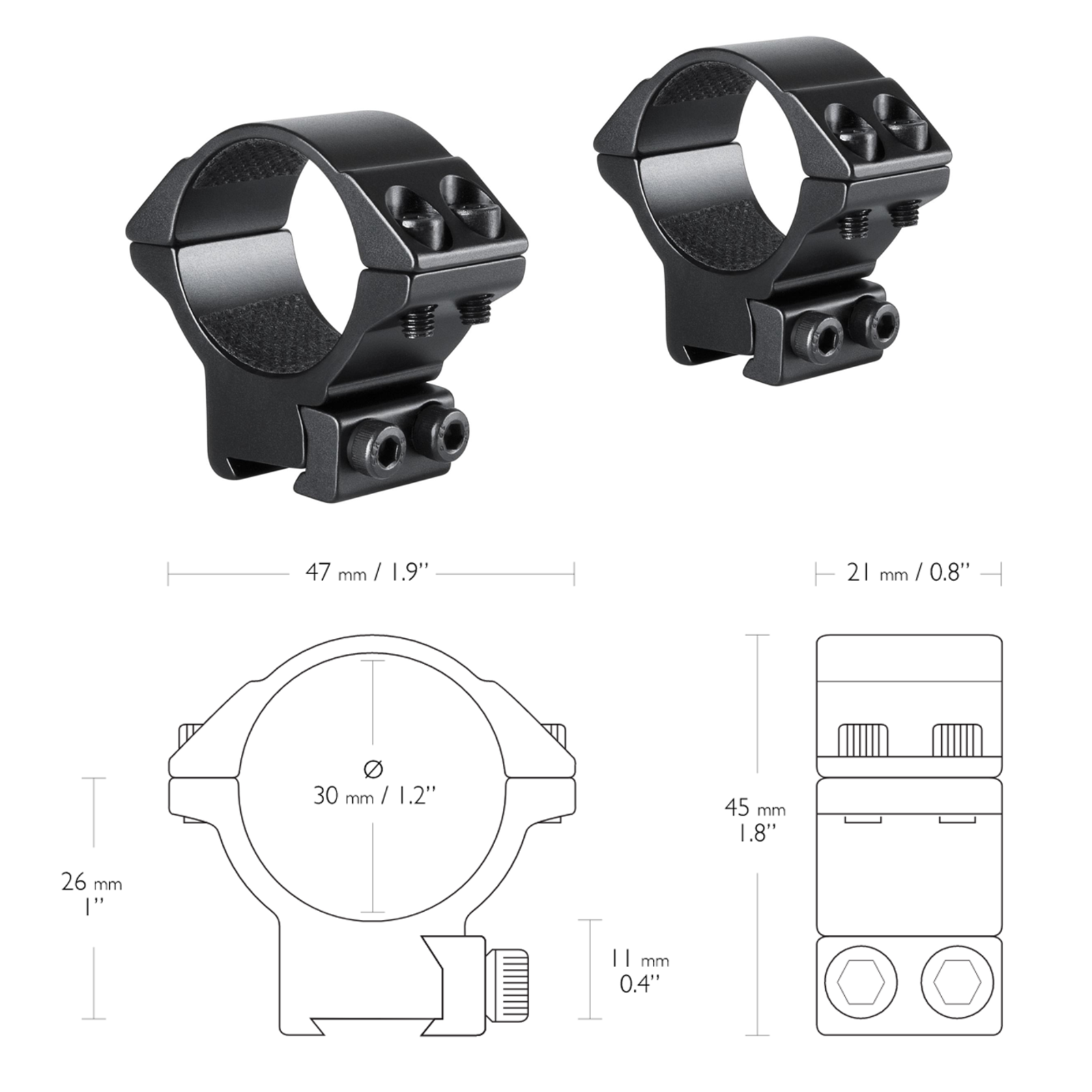 Hawke Hawke Sport Match Richtkijkermontage